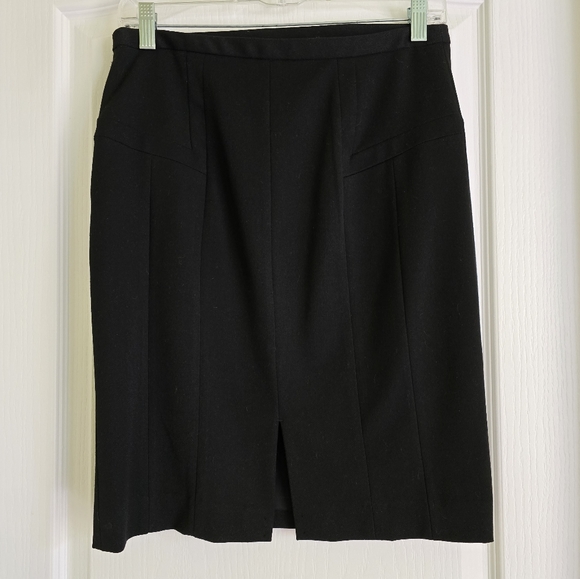 Express Design Studio Classic Black Pencil Skirt, Size 4 - Picture 2 of 5